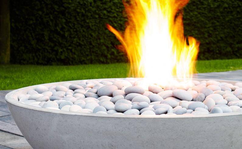refinement with fire pits