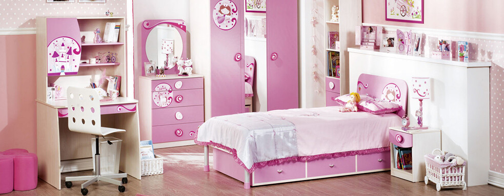 pink room for girl