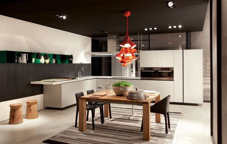 Varenna Kitchens, Bright and Spacious Kitchens with Modern Design by Poliform