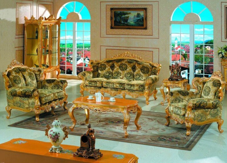 A beautiful selection of 15 living rooms, decorated in classic style (6)