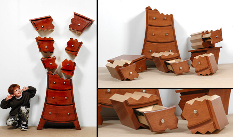 Funky and unique furniture for children room by Judson Beaumont (3)