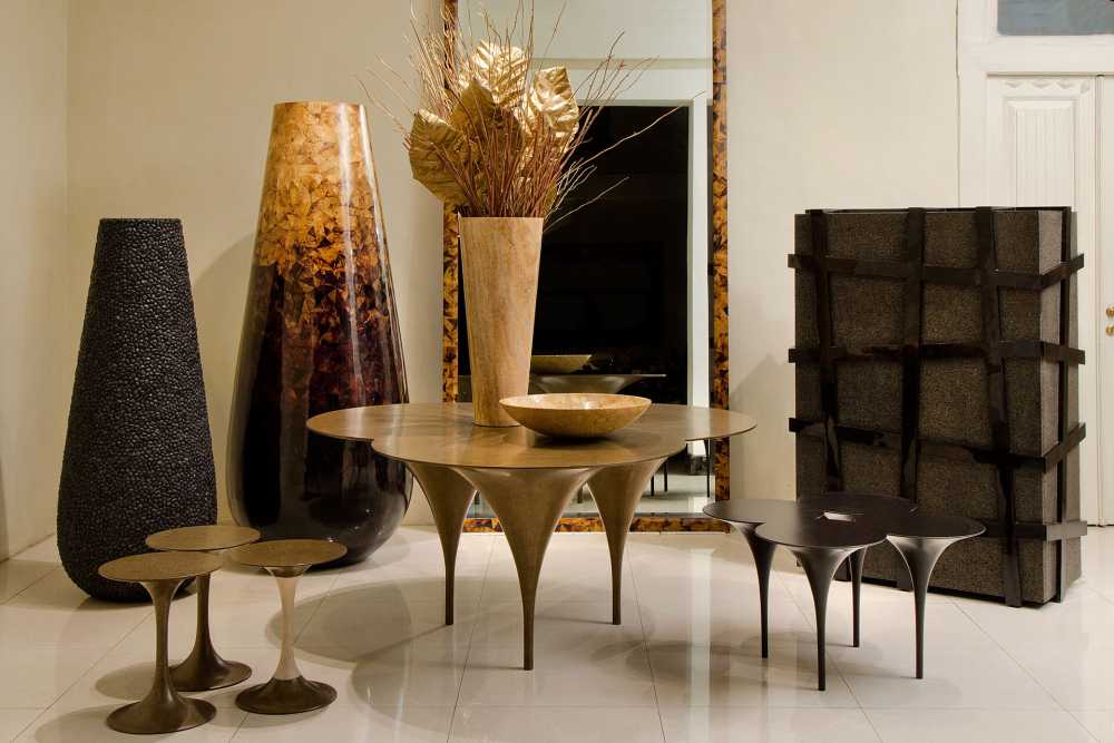 Original Furniture with Innovative Materials by Carlo Pessina