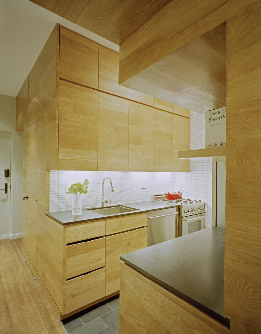 kitchen, New York apartment