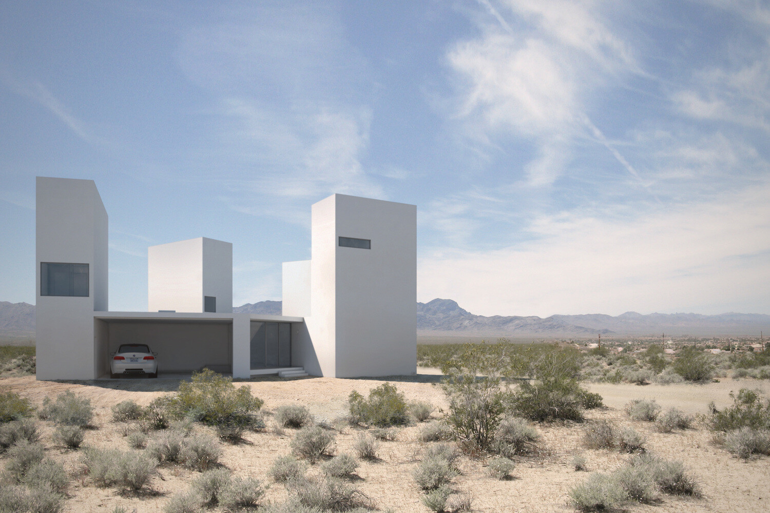 Contemporary architecture and a night in the desert, by Edward Ogosta (5)