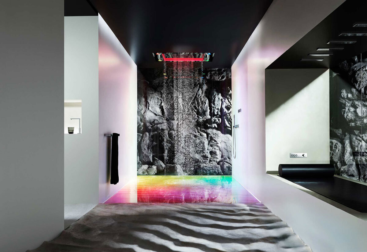Dornbracht new luxury shower 'Sensory Sky' brings the feeling of showering in the open air