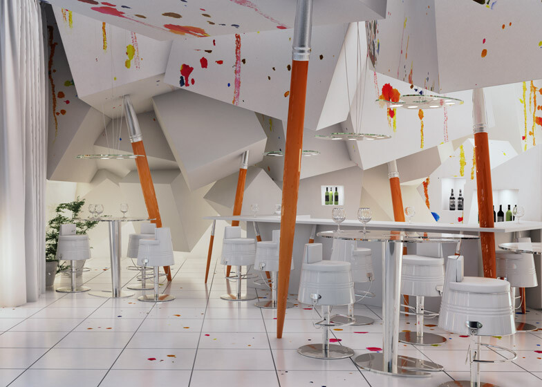 Restaurant with a spectacular design by Polish designer Karina Wiciak (2)