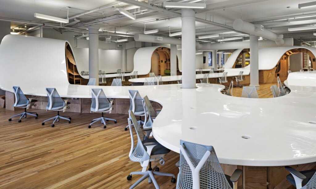 office design, Clive Wilkinson Architects