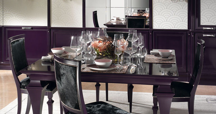 The kitchen in purple - contemporary luxury and traditional design by Brummel (8)