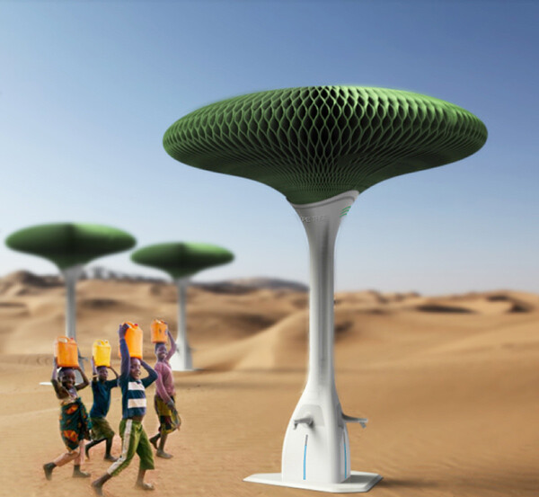 Hope Tree - solution for desert areas, by Zhejiang University