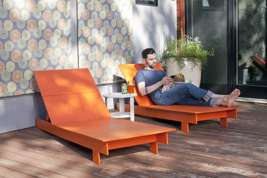Lollygagger lounge outdoor furniture by Loll Designs