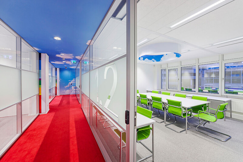 NTI offices - vitality and vivid tones, by Liong Lie Architects (2)