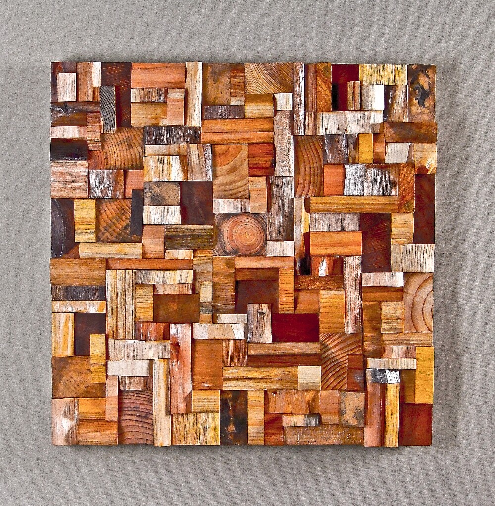 Contemporary art - eccentricity of wood, by Olga Oreshyna