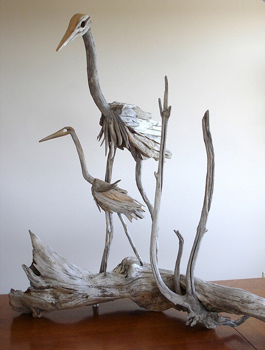 Driftwood-sculptures by Richel Vincent (11)