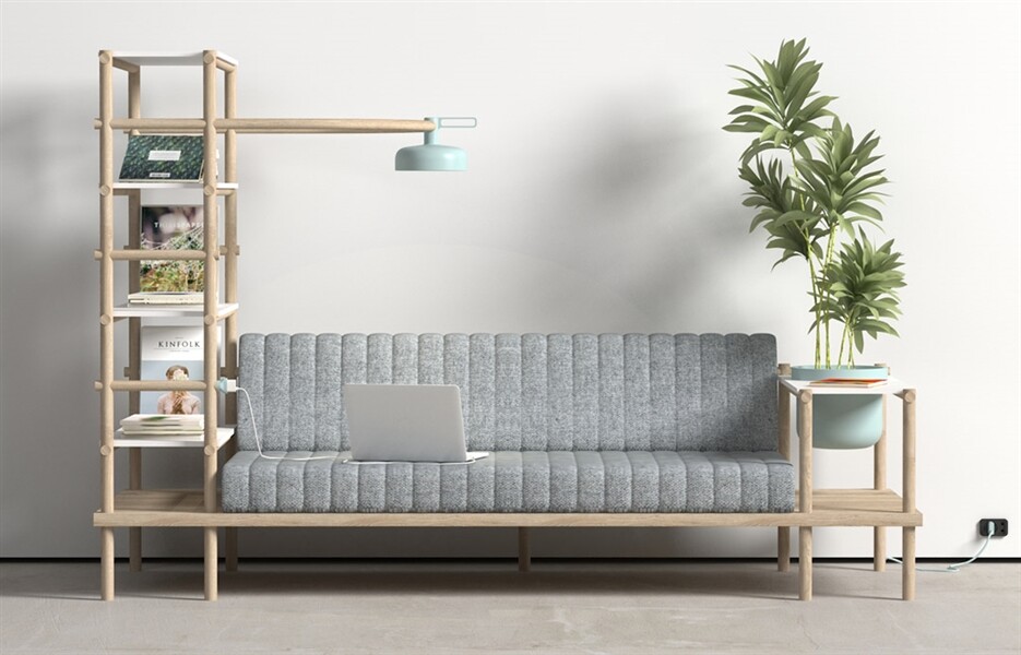 Herb - multifunctional sofa by Burak Kocak
