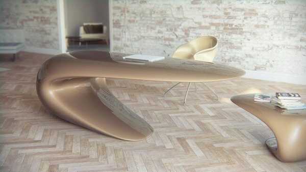 Nebbessa Table: Nuvist Materialized Concept of Elegance