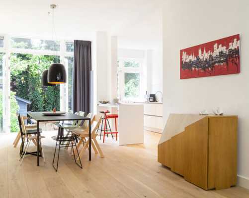 Beautifully Renovated Apartment in Amsterdam by Chris Collaris Design