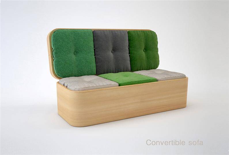 Multifunctional furniture convertible sofa by Julia Kononenko (2) (Custom)