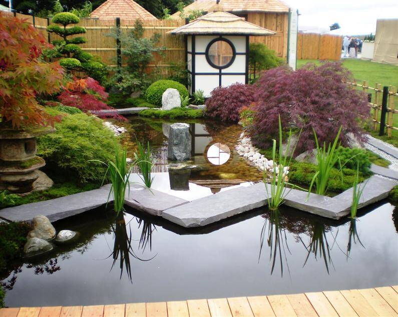backyard japanese garden design ideas
