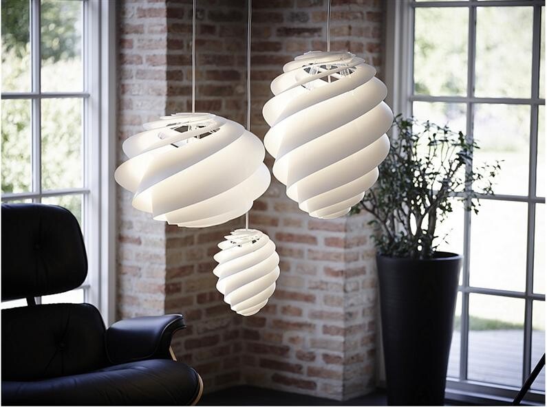 Swirl lamp light and delicately by Le Klint (Custom)