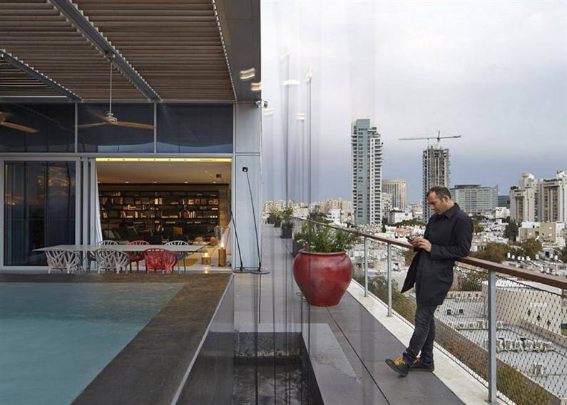 Tel Aviv penthouse by Pitsou Kedem (7)