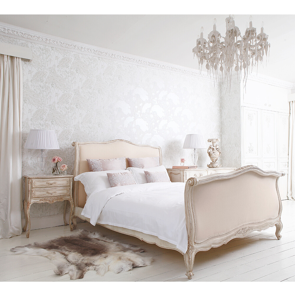 French bed - delphine bed - The French Bedroom Company - www.homeworlddesign.com