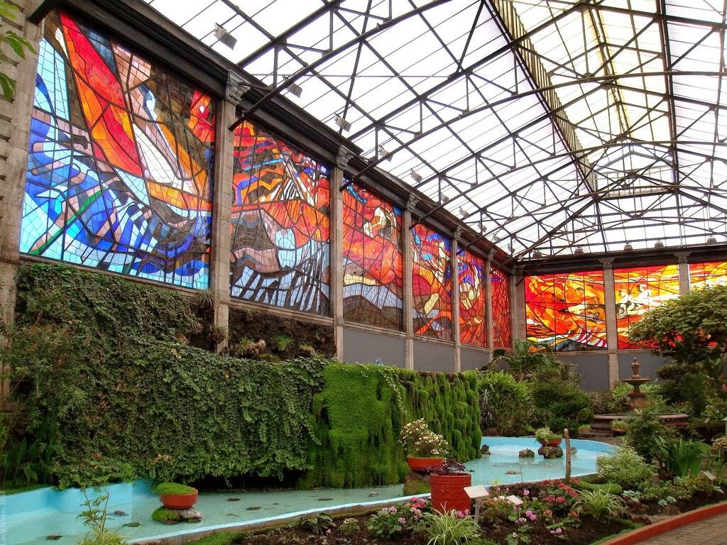 Cosmovitral Toluca Mexico stained glass botanical garden - www.homeworlddesign.com (6)