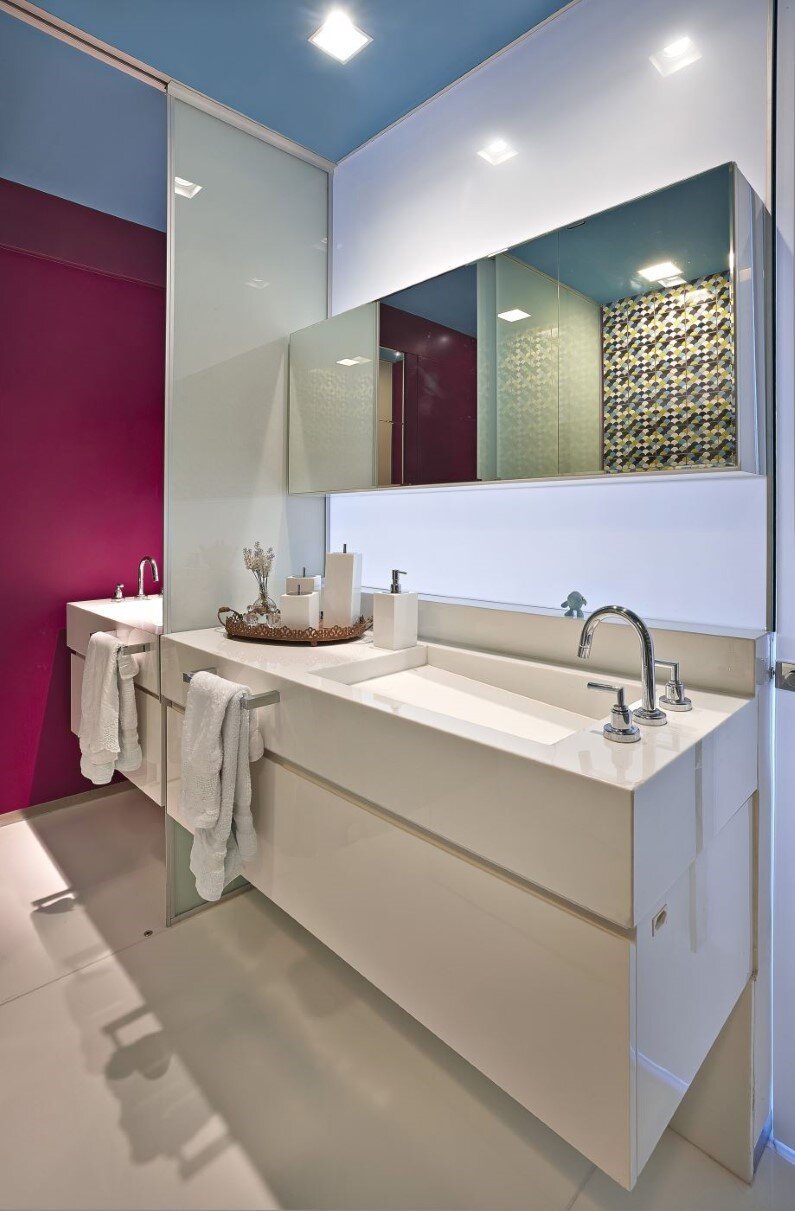 bathroom, architect Gislene Lopez