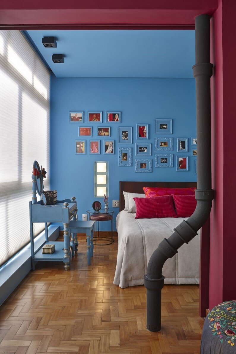 bedroom, architect Gislene Lopez