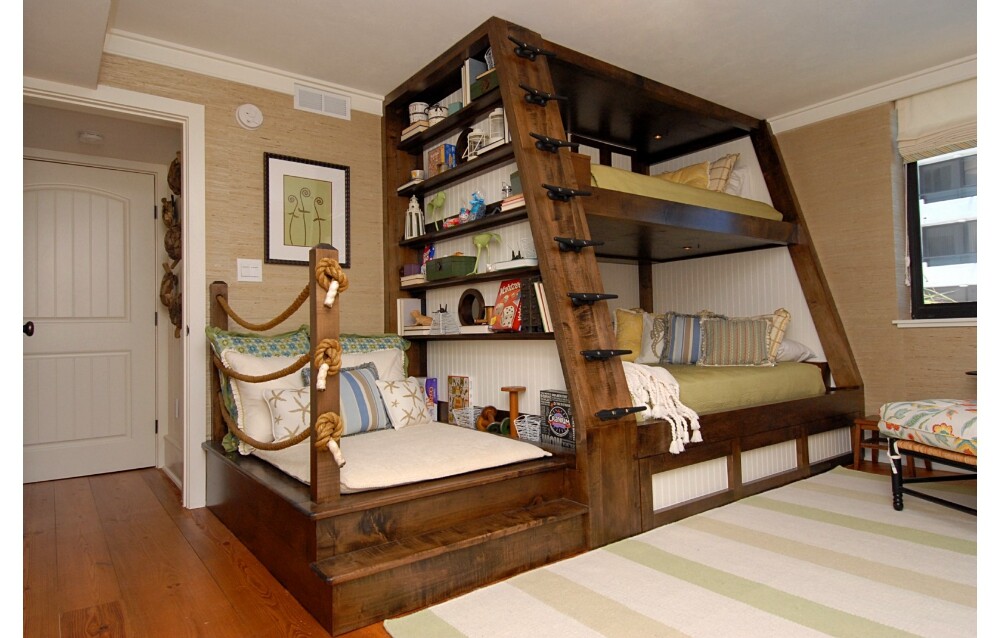 Bunk bed for kids' room by Del Mar - www.homeworlddesign. com (1)