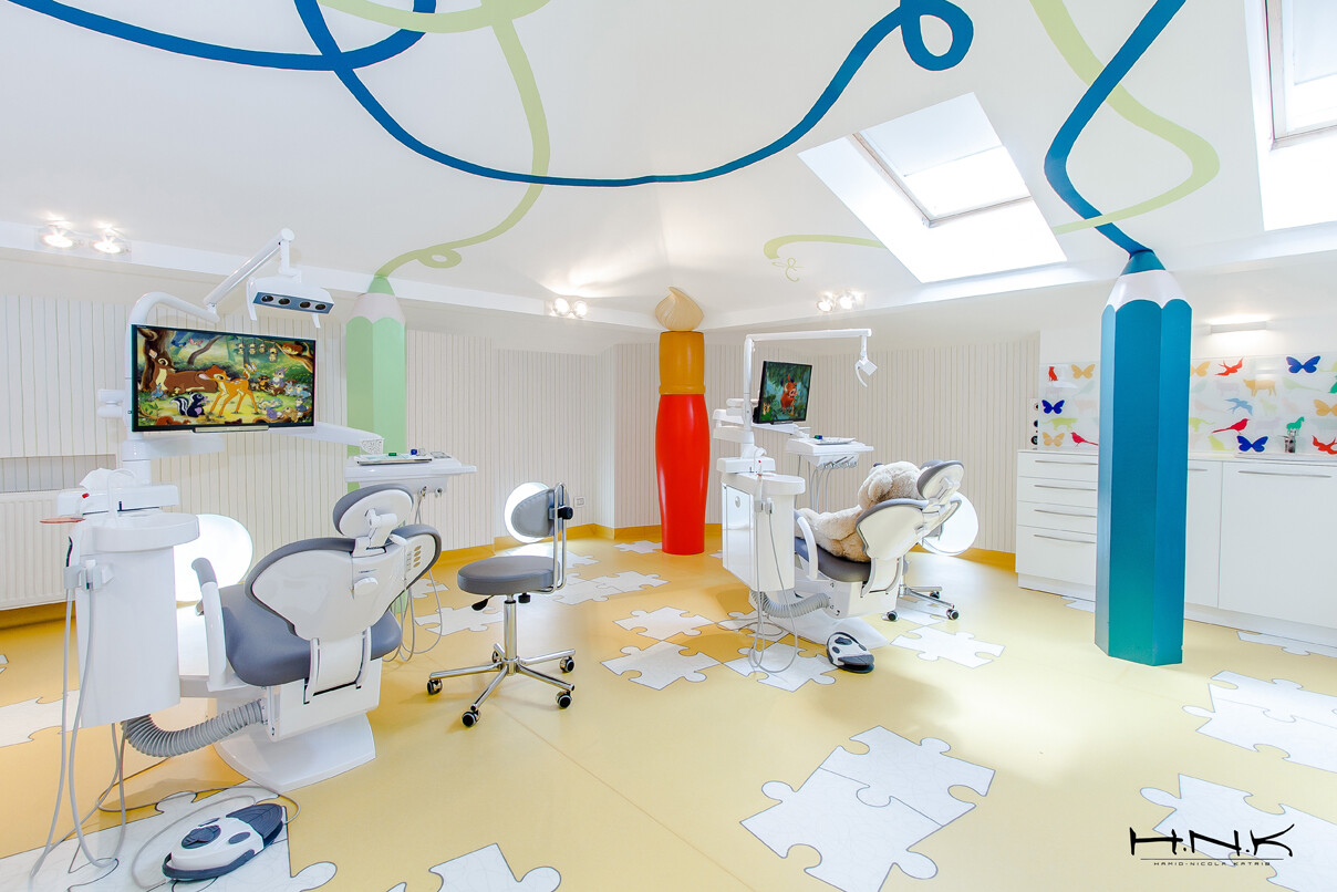 Dental clinic for children with a gorgeous design Dent Estet 4 Kids - Hamid Nicola Katrib - www.homeworlddesign. com (10)