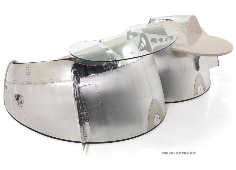 Futuristic furniture from retired airplanes - www.homeworlddesign (8)