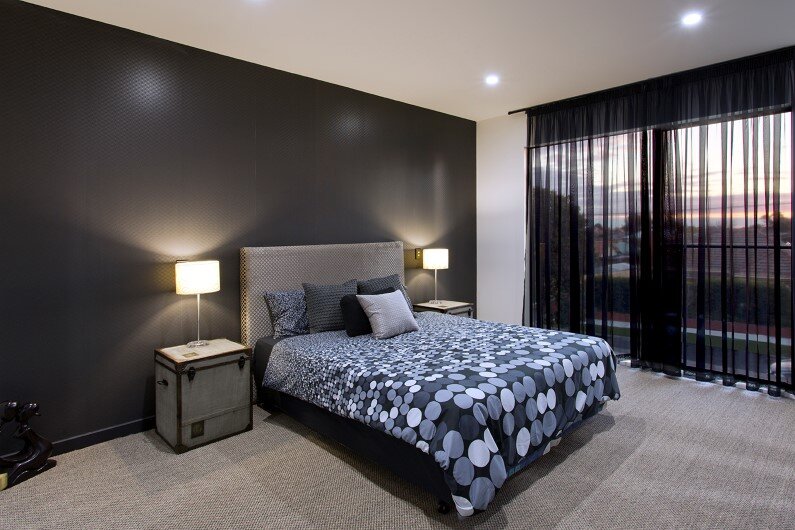 bedroom, House with Impeccable Finishes in Melbourne