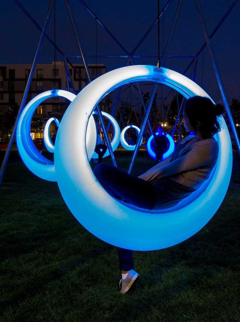 Swing Time: Interactiv Playscape in Boston