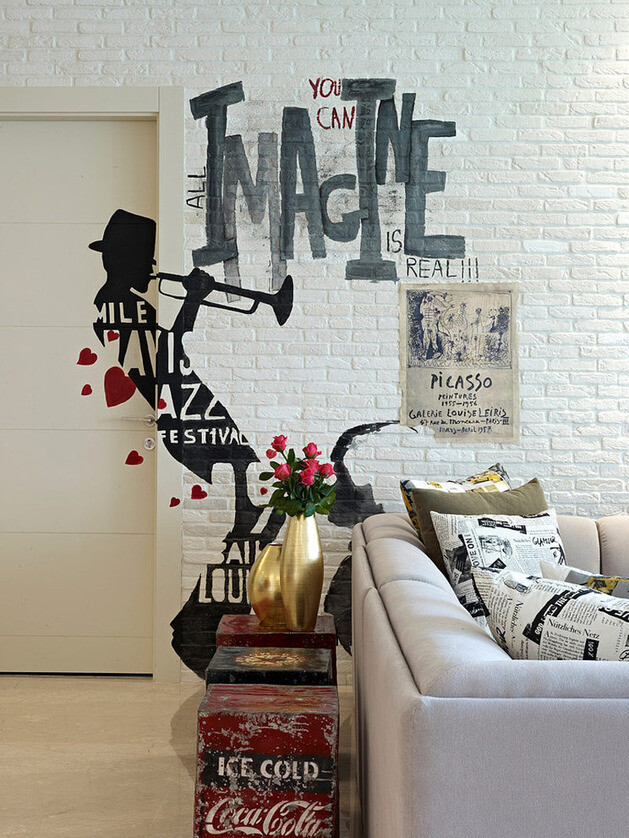 Apartment in Beirut by Vick Vanlian eclectic design with wow effect - www.homeworlddesign. com (1)