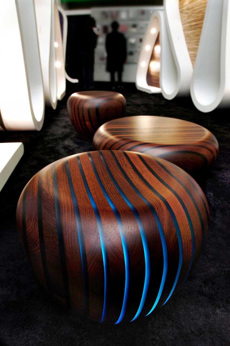 Bright Wood - fascinating collection of tables, seats and lamps by Giancarlo Zema - www.homeworlddesign. com (15)