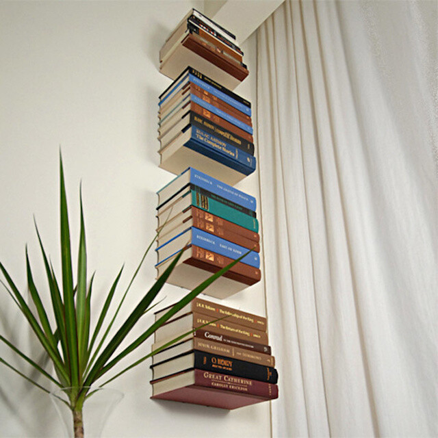 Bookshelves with minimalist design and expressive Conceal book shelf - www.homeworlddesign. com (12)