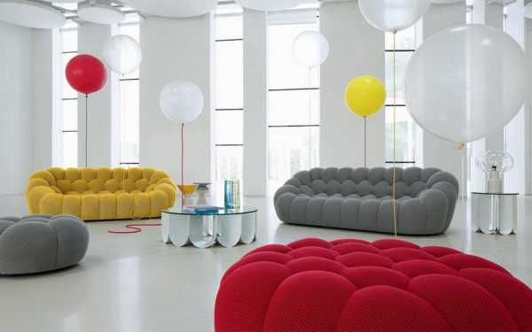 Bubble Sofa by Sacha Lakic: Stylish, Colourful and Handmade