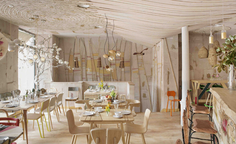 MamaCampo restaurant eclectic design with decors and pastel shades - www.homeworlddesign. com (6)