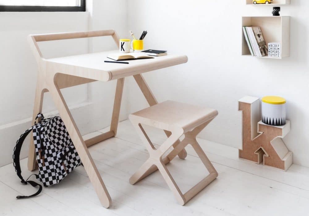 Elegant Desk for Children / K Desk by Rafa-Kids