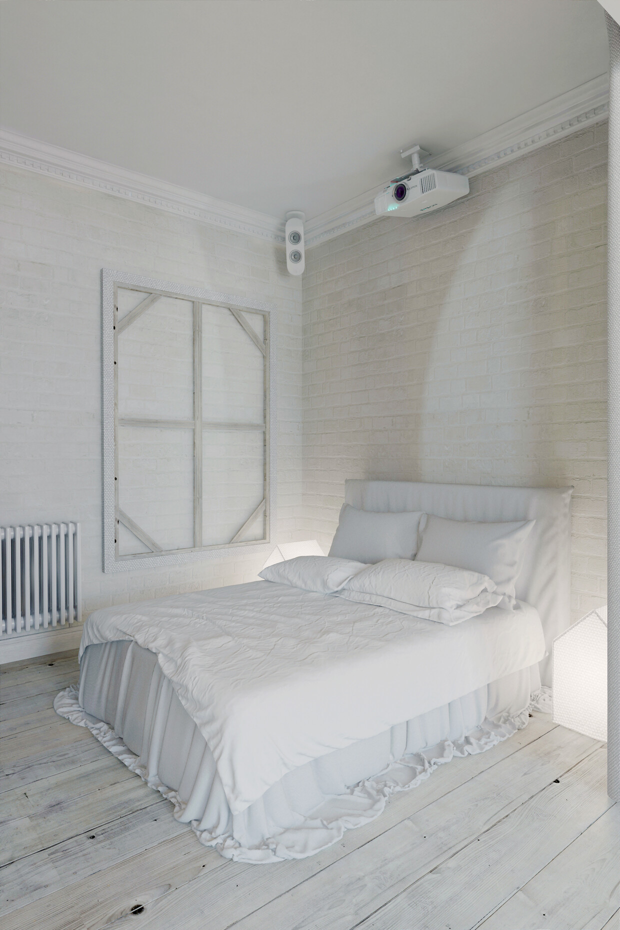 Apartment Prague with a completely white interior - Anton Medvedev - HomeWorldDesign (10)