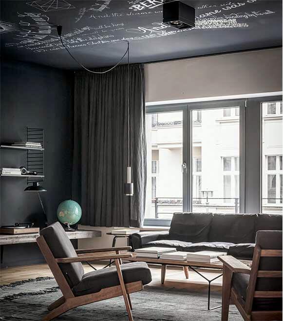 Edgy luxury apartment equipped with statement furniture pieces and signature interior design - HomeWorldDesign (3)