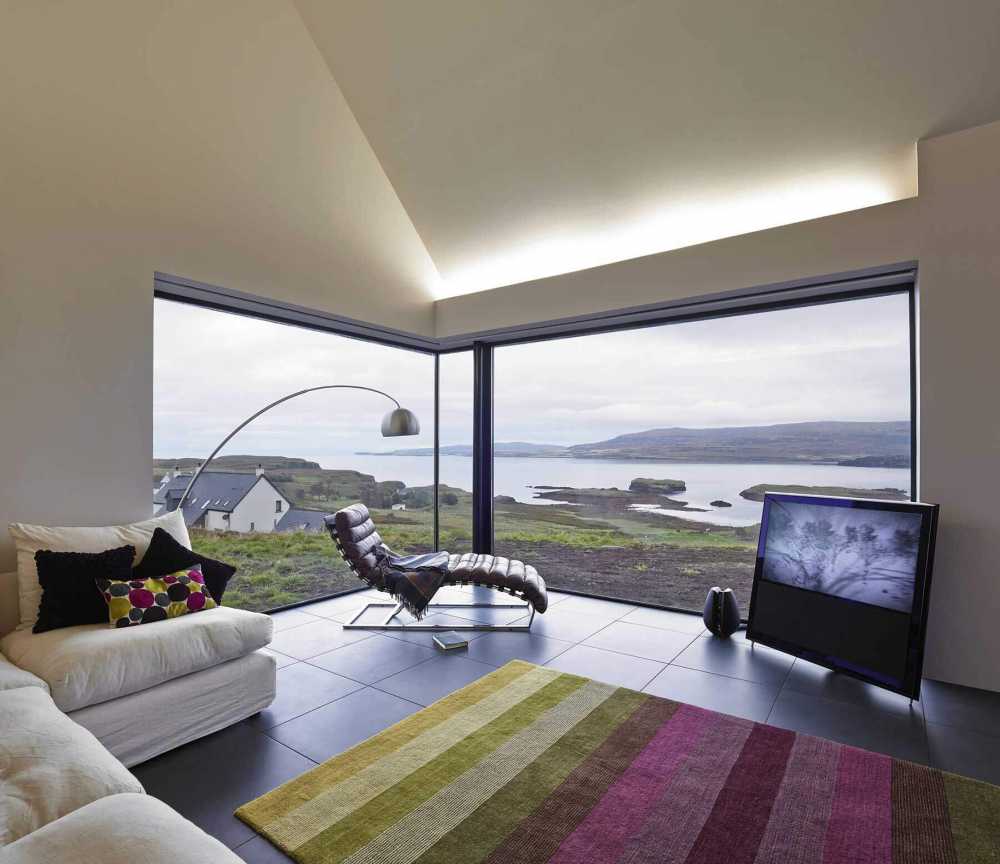 Skye Island House Inspired by Scottish Farm Barns