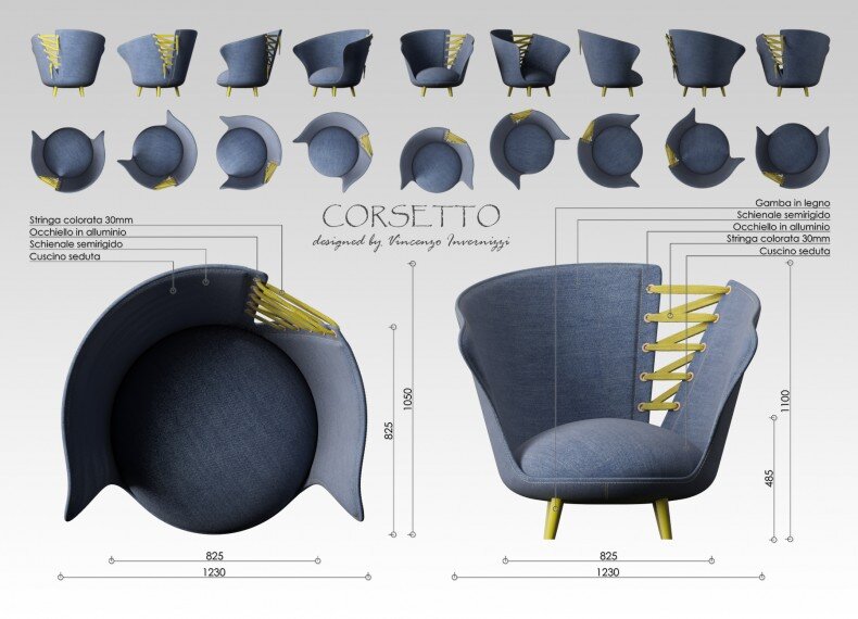 Corsetto armchair by Vincenzo Invernizzi - HomeWorldDesign (3)