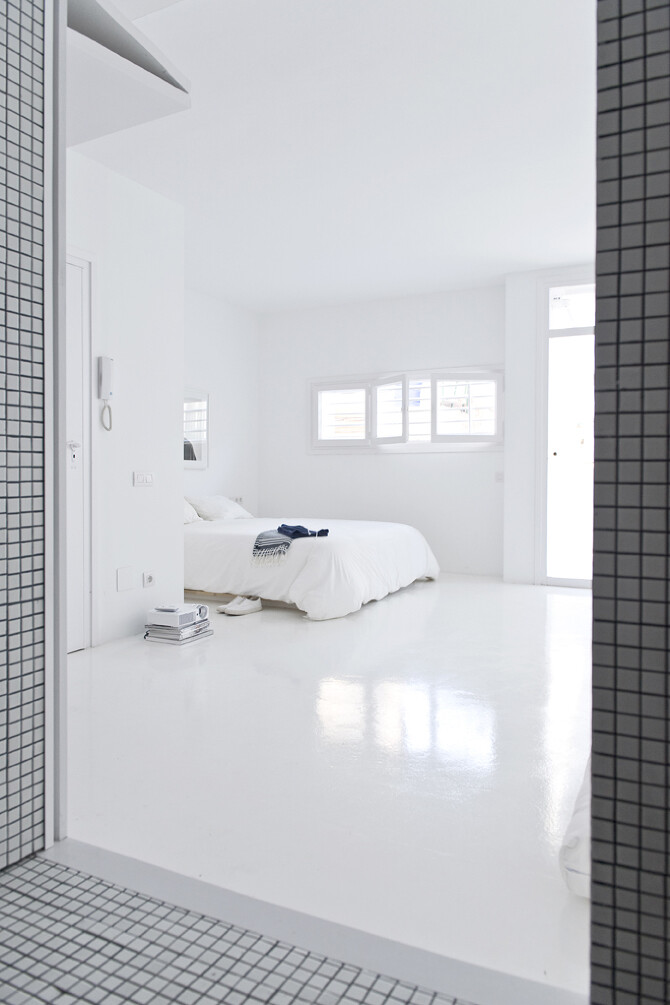 Bedroom -The White Retreat, Sitges, Spain