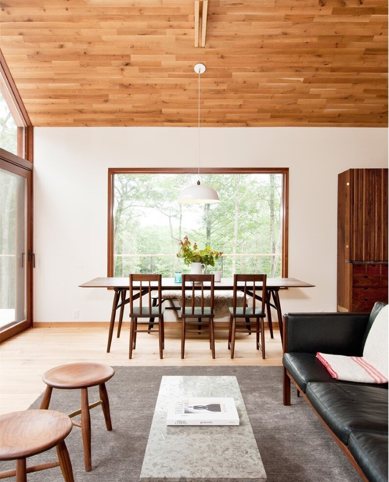 Hudson Woods energy efficient modern houses - interiors