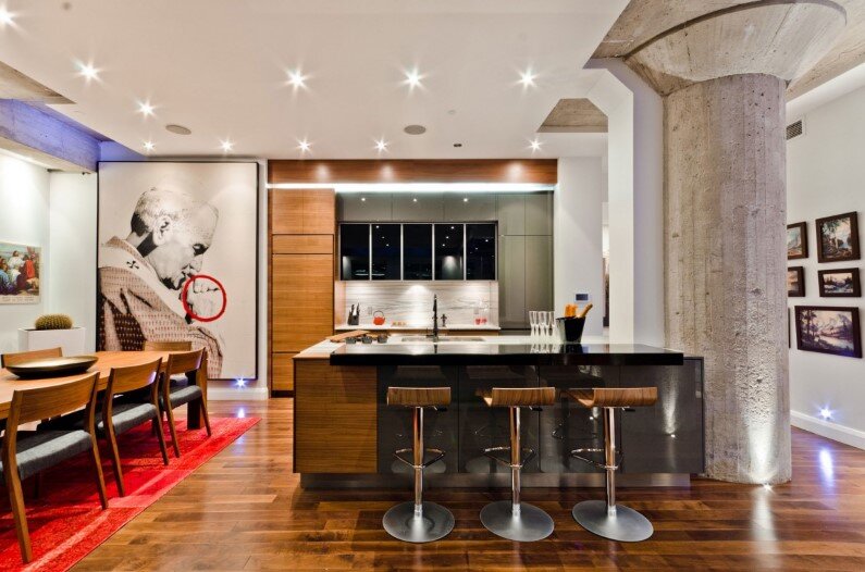 Montreal Loft modern and charismatic project by ActDesign