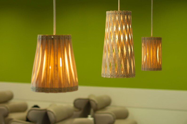 Upcycle - collection of handmade lamps (1)