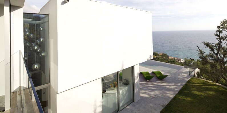 Villa L’escalet in Ramatuelle - with a panoramic view to the sea - outdoor