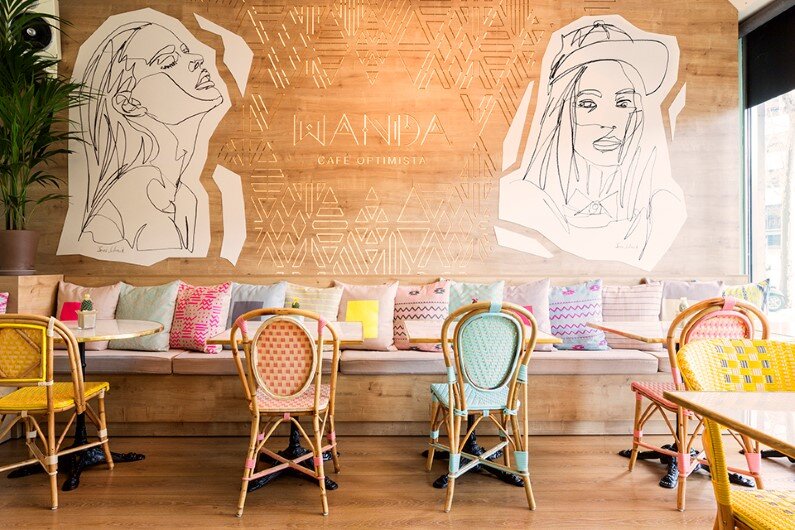 Wanda Café by Spanish designer Parolio