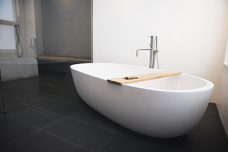 bathroom by Lloyd Architects Studio